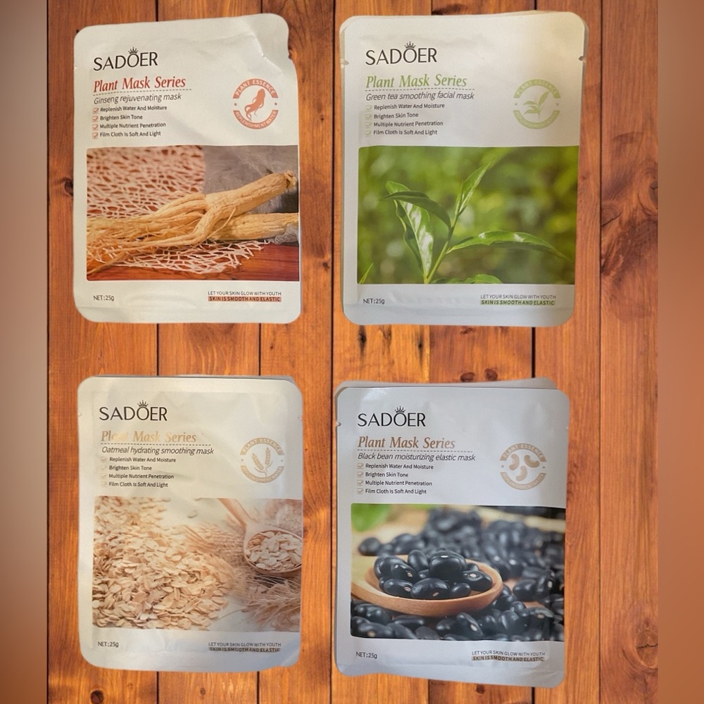 Bundle Of 4 Sadoer Facial Mask Series NWT
